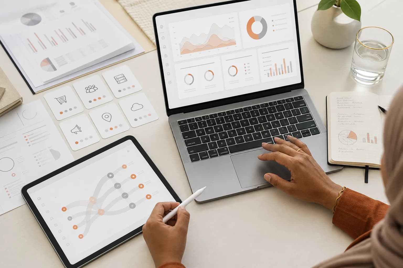 Analyse de sources de données, attribution marketing et tableaux de bord